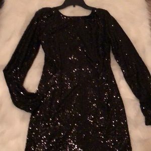 Sequin mini dress